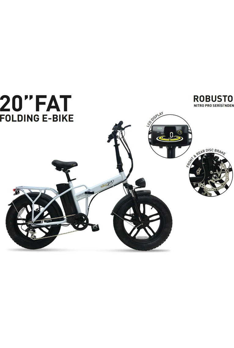 Resim Skyjet Robusto Premıum Elektrikli Bisiklet - 750W 