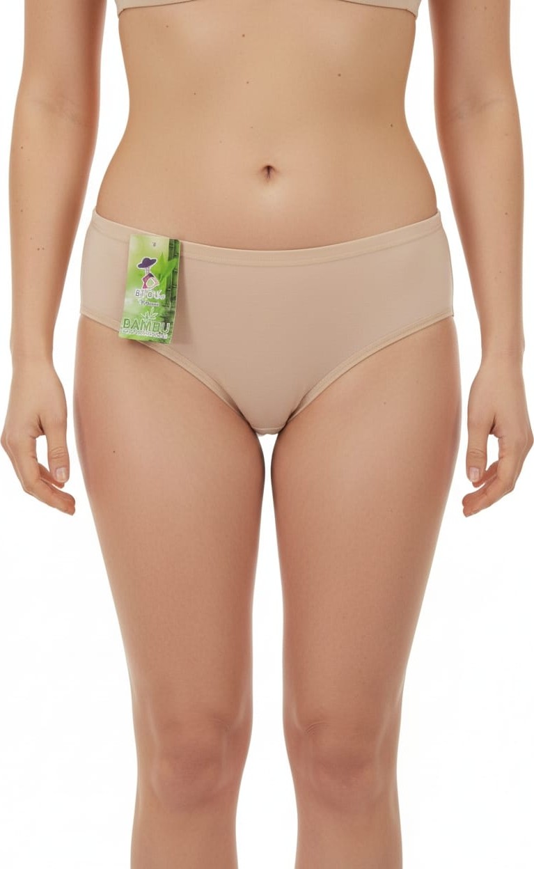 Wear Treasure Kadın 3'lü Paket Bambu Külot