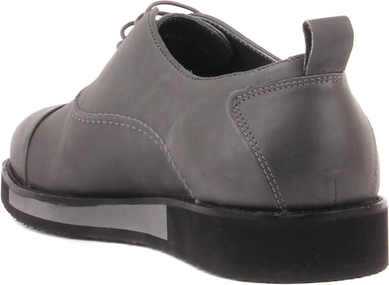 Sail Laker's - Gri Deri Erkek Günlük Ayakkabı 101-3595-11464E görsel 4
