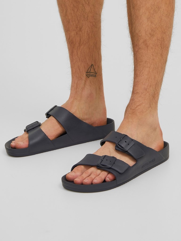 Jack & Jones Croxton Moulded Erkek Gri Slider Terlik 12204004-Anthracite görsel 2
