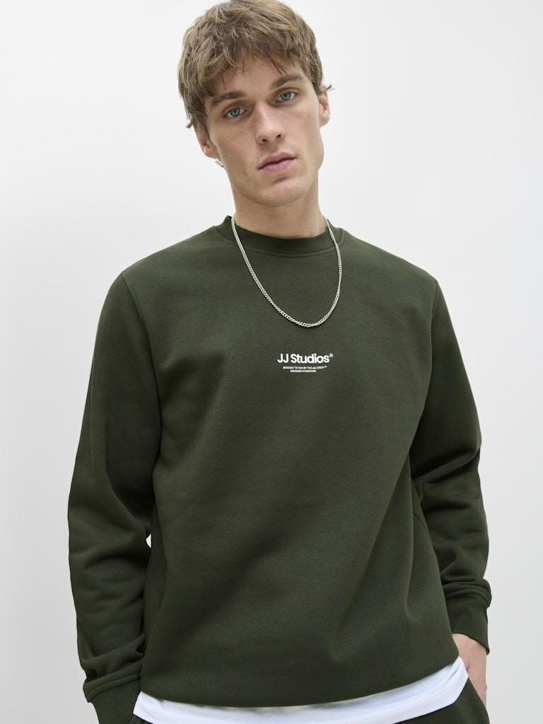 Jack & Jones Jack Jones Soho Relax Fit Erkek Sweat 12278791 görsel 3