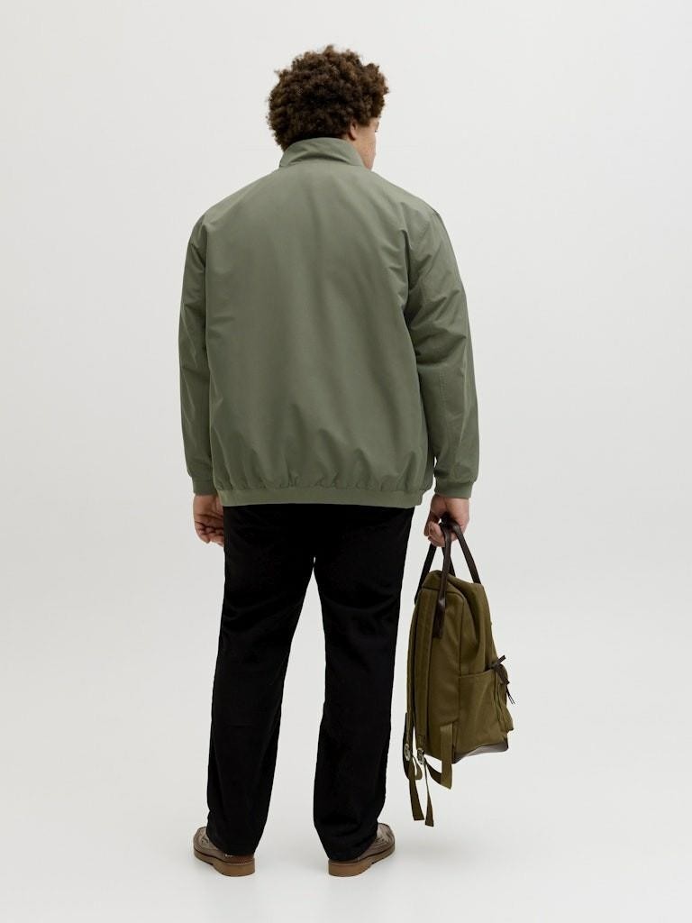 Jack & Jones Jack Jones Harrington Büyük Beden Erkek Bomber Ceket 12231718 görsel 4