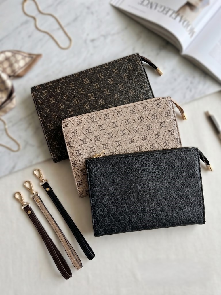 Eych Kadın Casual Clutch Çanta, Günlük Şık Portföy Çanta, Minimal El Çantası görsel 3