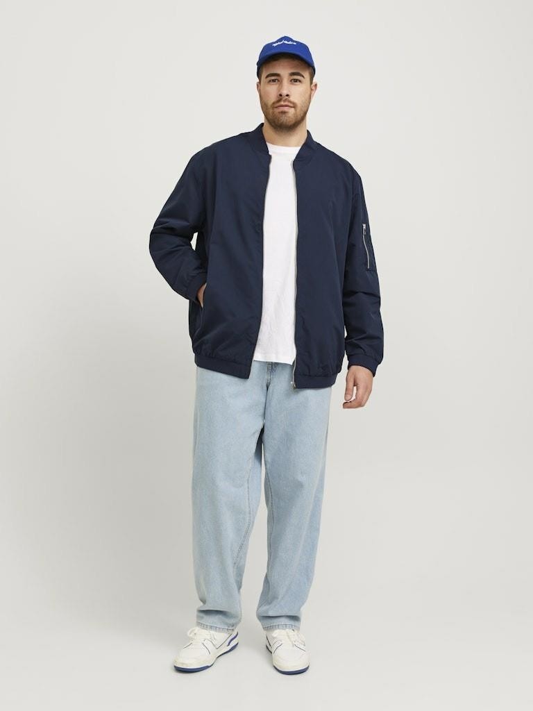 Jack & Jones Jack Jones Büyük Beden Erkek Bomber Ceket 12173990 görsel 2
