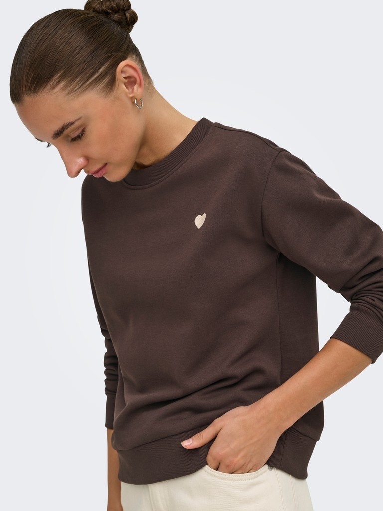 Jdy Only Jdy Bayan Bisiklet Yaka Sweatshirt 15221015 görsel 4
