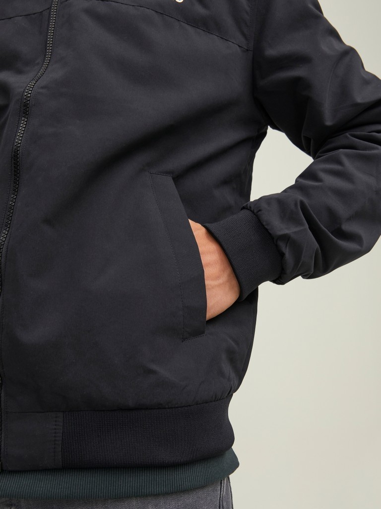 Jack & Jones Jack Jones Erkek Kapüşonlu Bomber Ceket Mont 12200208 görsel 3