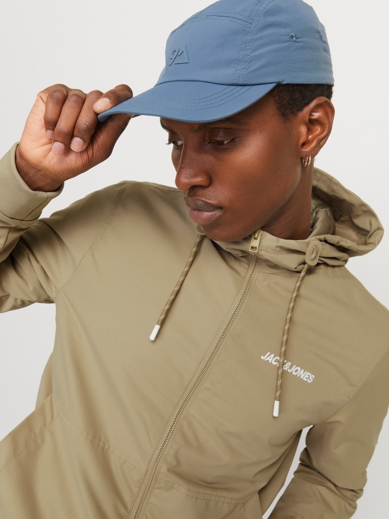 Jack & Jones Jack Jones Erkek Kapüşonlu Bomber Ceket Mont 12200208 görsel 4
