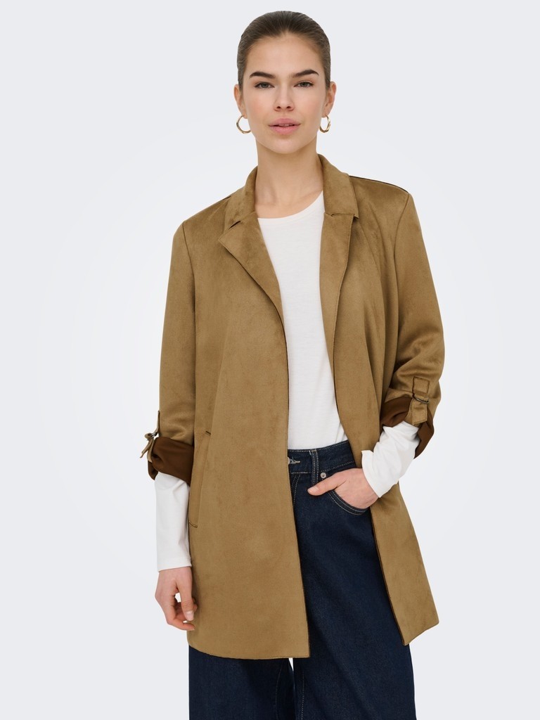 Only Bayan Süet Panto Ceket 15179864 görsel 5