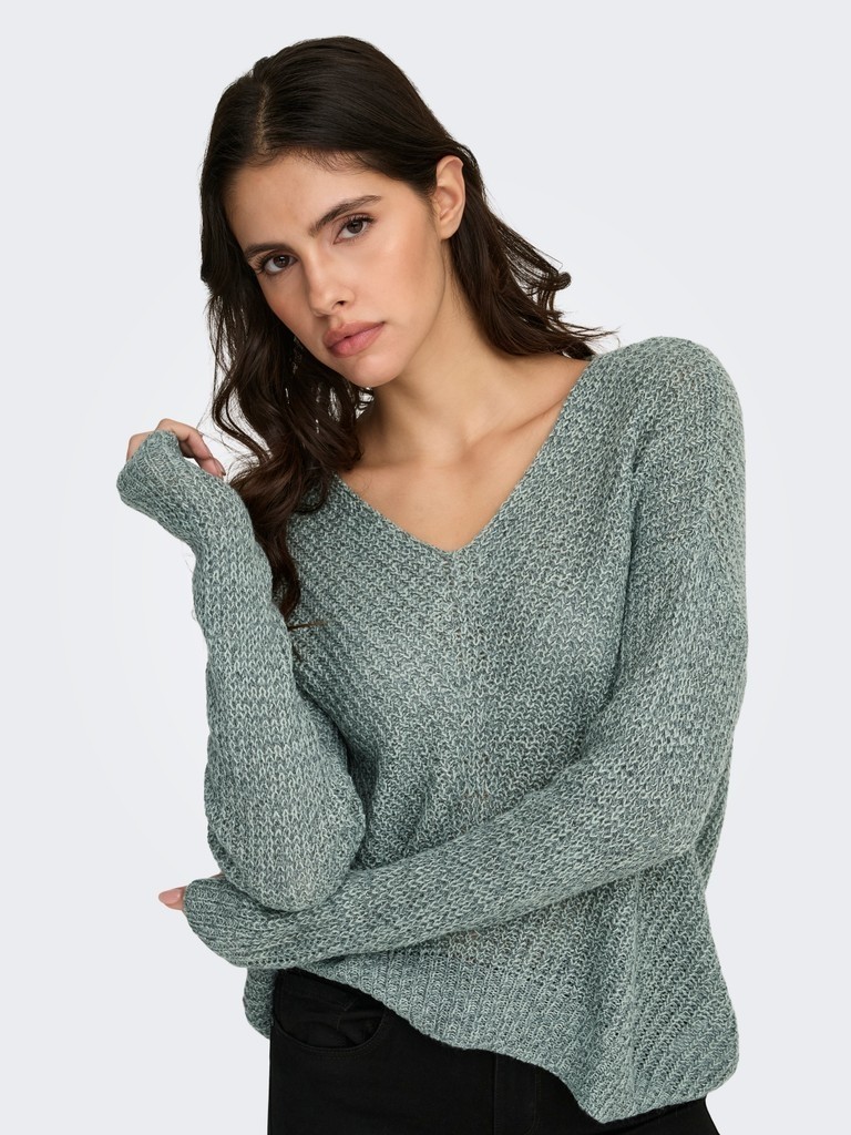 Jdy Only Jdy Bayan V Yaka Örme Kazak 15208245