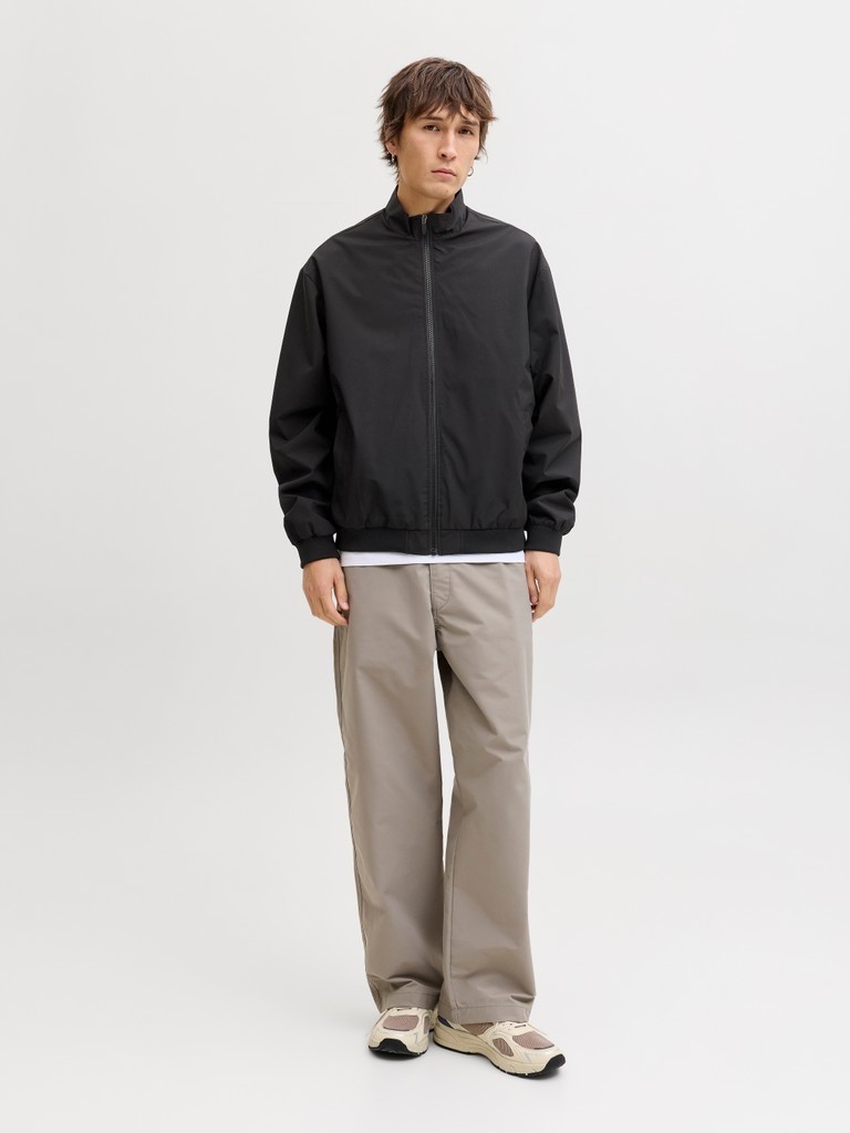 Jack & Jones Jack Jones Erkek Fermuarlı Bomber Ceket 12288895 görsel 5