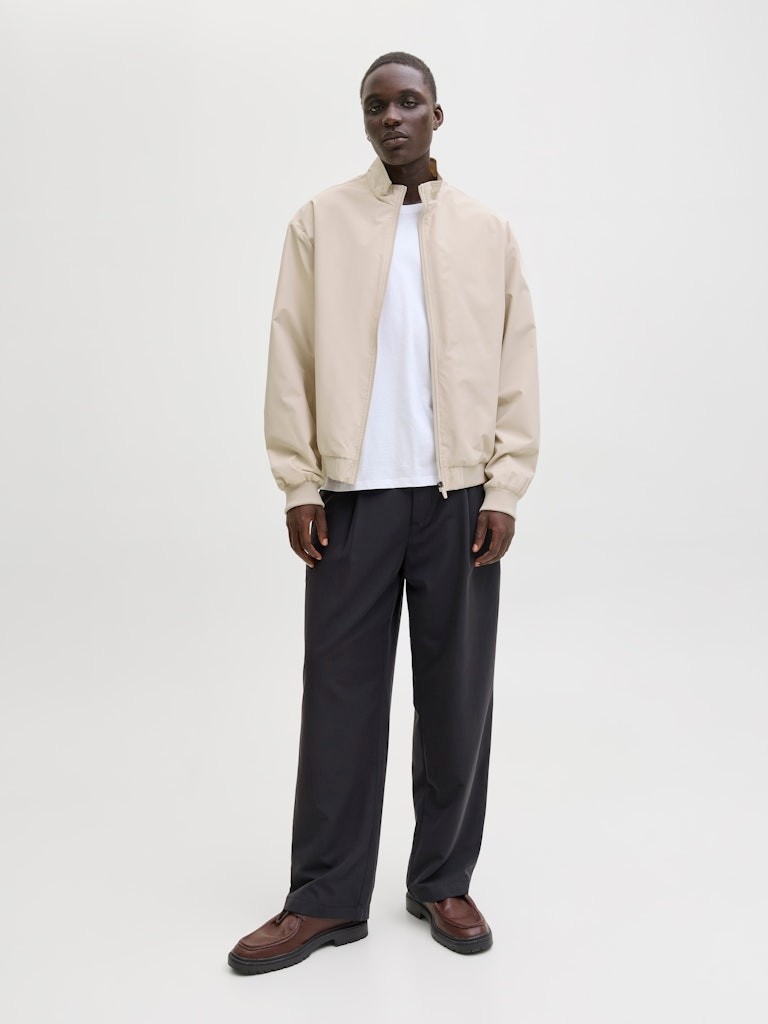 Jack & Jones Jack Jones Erkek Fermuarlı Bomber Ceket 12288895 görsel 2