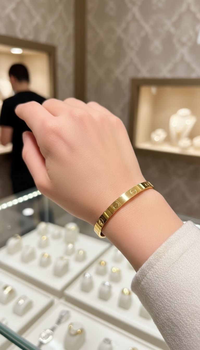 Kuyumcu Nurettin 22 gr (Gram) Çivi Desenli Kibrit Çöpü Bilezik Yatırımlık Işçiliksiz 22 Ayar Altın