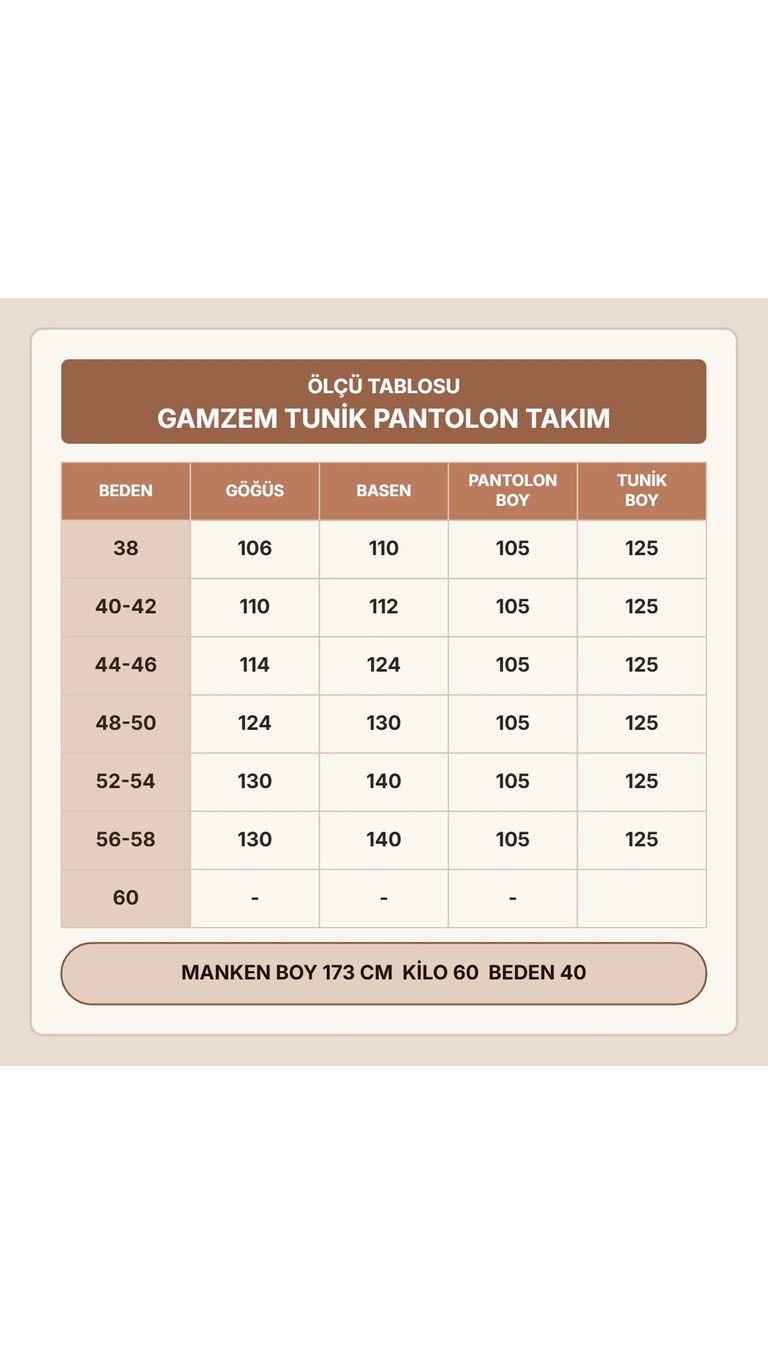 Leyo Tekstil Tunik Pantolon Takım görsel 7