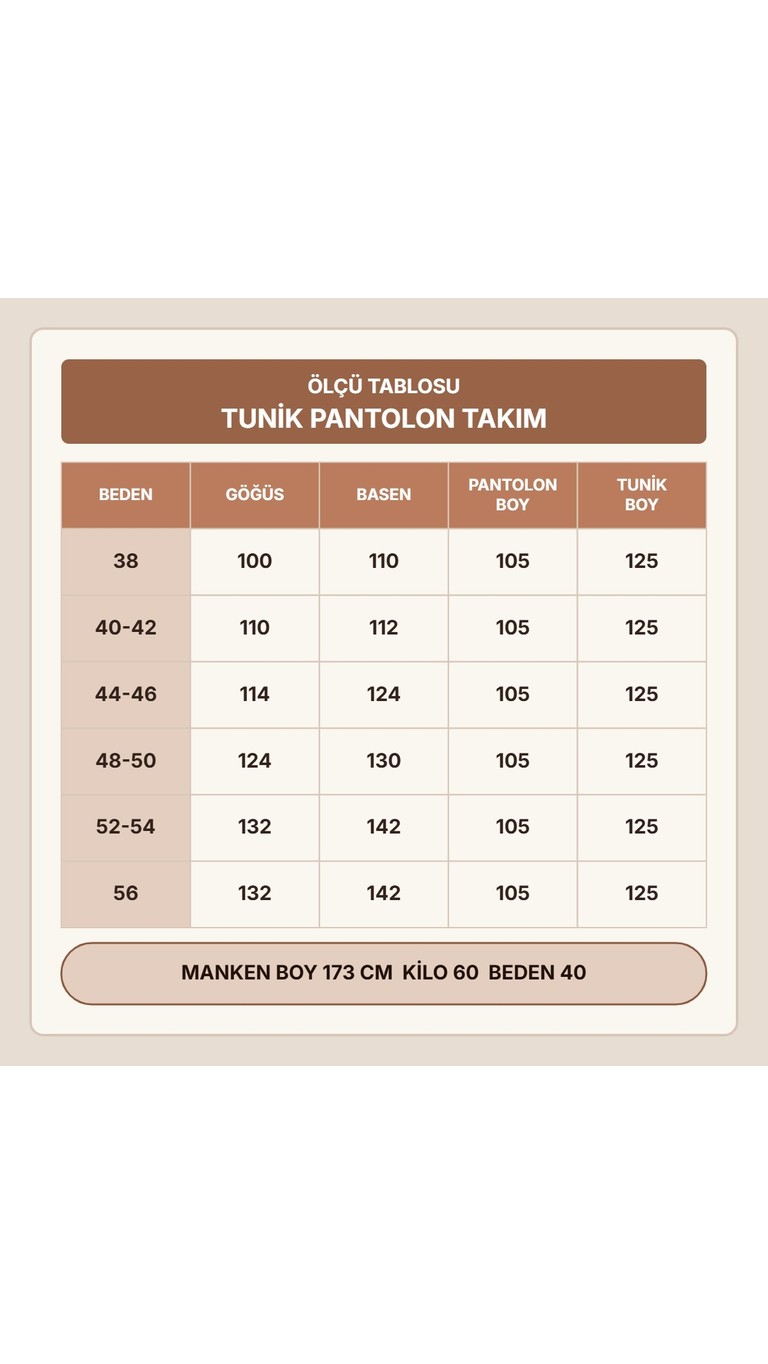 Leyo Tekstil Tunik Pantolon Takım görsel 6