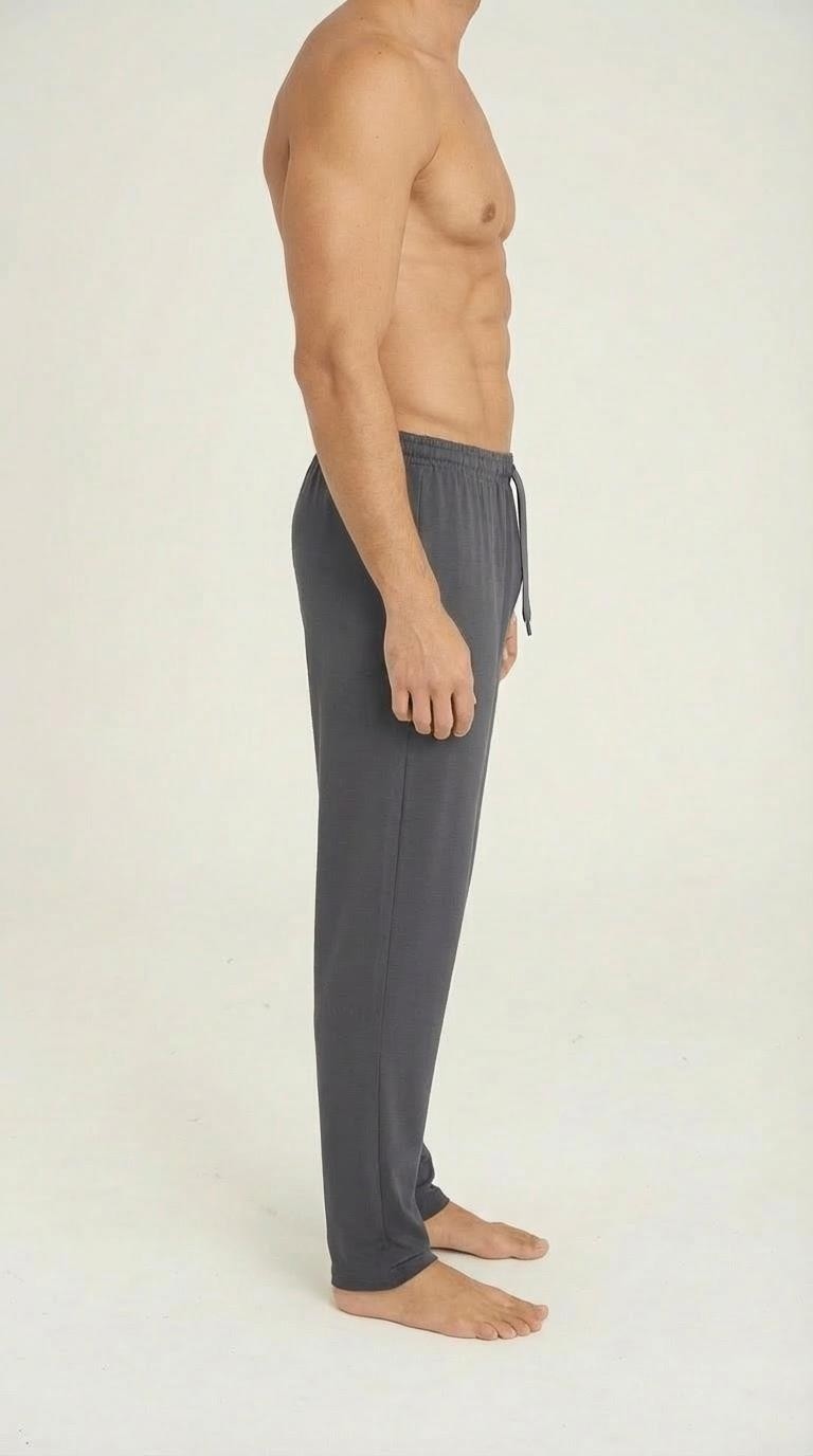 Kly Erkek Lacivert Tek Alt Pijama Altı Rahat Kesim Konforlu Yapı C6T4N01 görsel 3