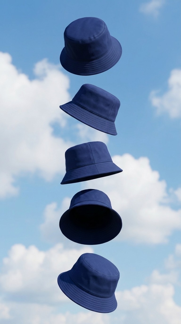Gg Glow Bucket Şapka Yazlık Balıkçı Kova Şapka Unisex Erkek Kadın Bucket Hat