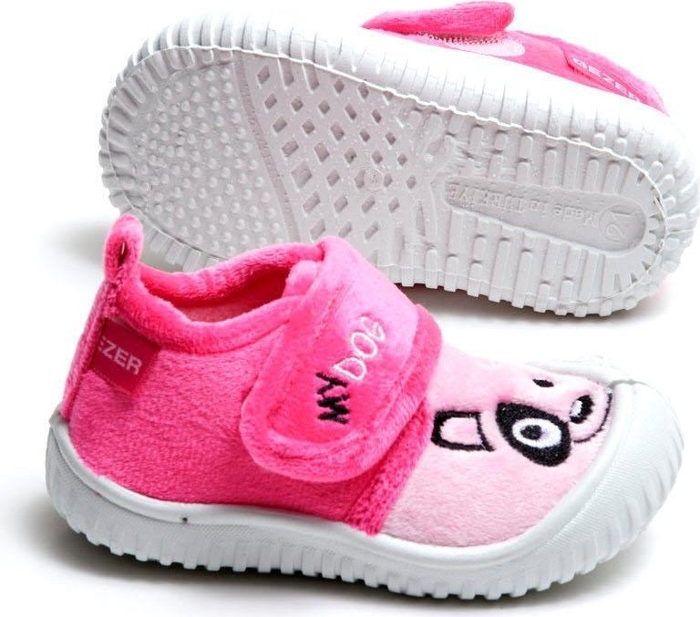 Gezer 3198 Pembe Fuşya Köpek Çocuk Kreş Anaokulu Panduf görsel 5