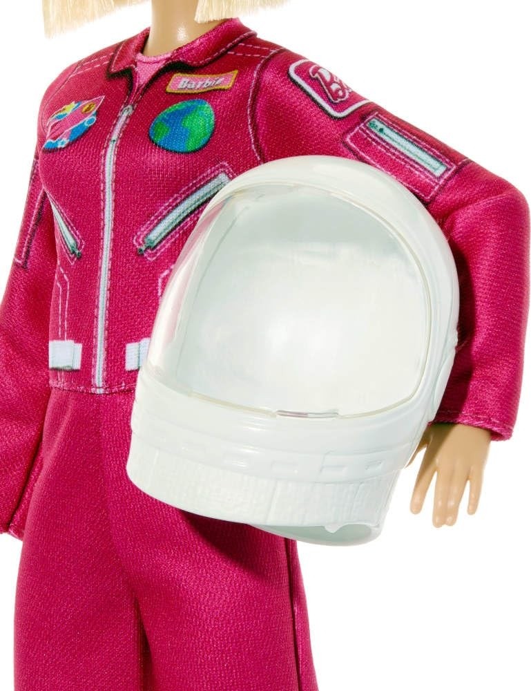 Die Grup Barbie Çıkarılabilir Pembe Uzay Kıyafeti, Ayakkabıları ve Kask Aksesuarıyla Barbie Kariyer Bebekleri Astronot Bebek, 2026 Yılının Kariyeri, JKF77 görsel 5