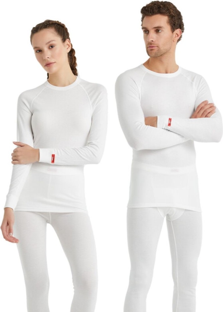 Blackspade Vücuda Oturan Içlik Unisex Termal Uzunkol Tişört, Bisiklet Yaka, 2. Seviye Isı KORUMA-9259 görsel 4