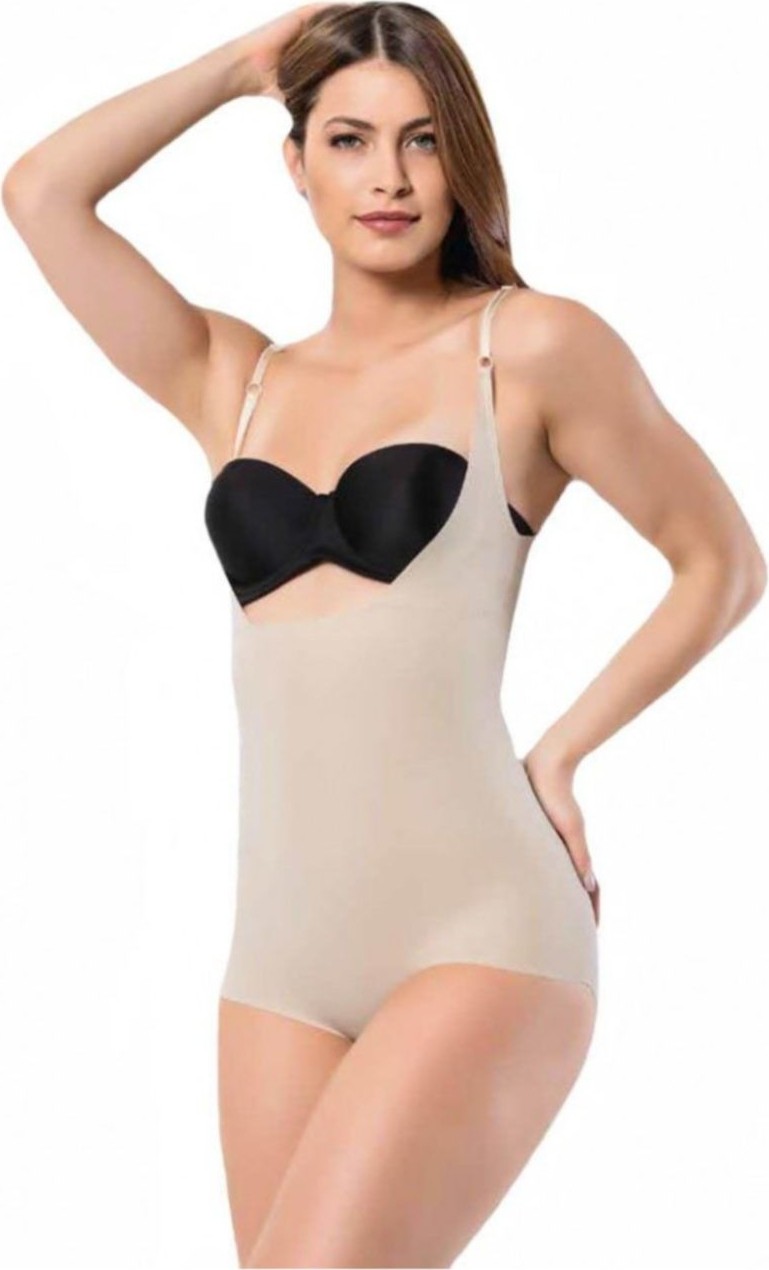 Form Angel Ten Rengi Lazer Kesim Göğüs Altı Slip Korse