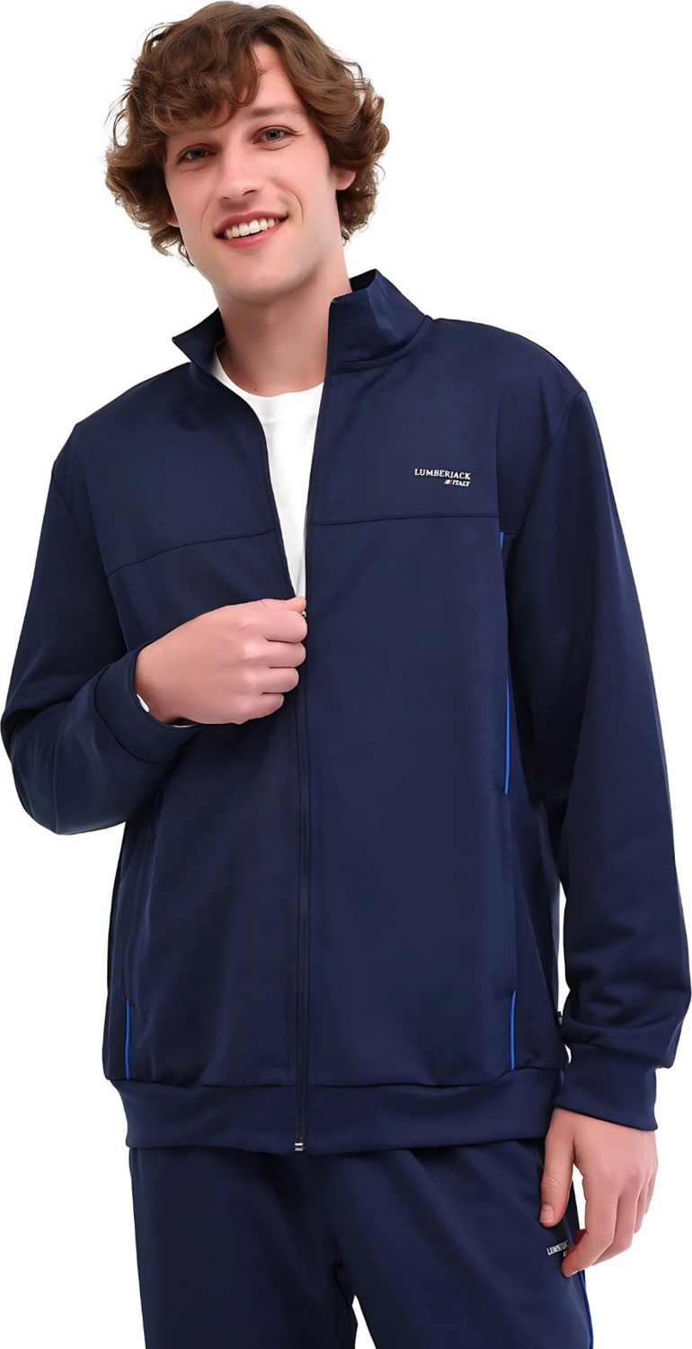 Lumberjack ml Fall 18ITL705 5pr Lacivert Erkek Eşofman Üstü %100 Polyester Rahat Kesim Yetişkin Kullanıma Uygun 102024100
