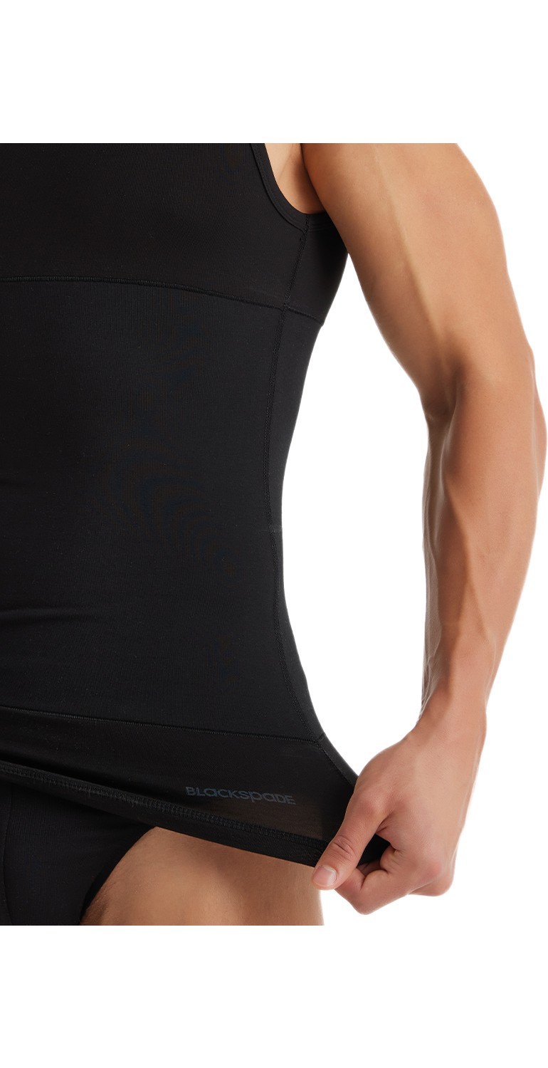 Blackspade Erkek Korse Atlet 9209 - Beyaz görsel 2
