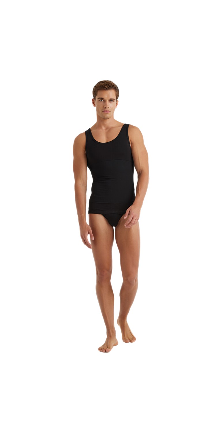 Blackspade Erkek Korse Atlet 9209 - Beyaz görsel 4