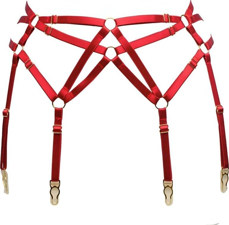 Ava Style Seksi Lastik Harness Jartiyer - BRF146 Ava