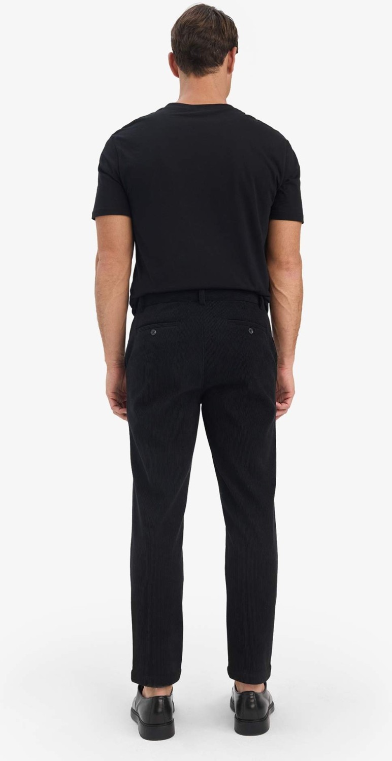 DeFacto Esnek Kumaş Tailored Regular Fit Düz Paça Fitilli Kadife Pantolon F0462AX25WN görsel 7