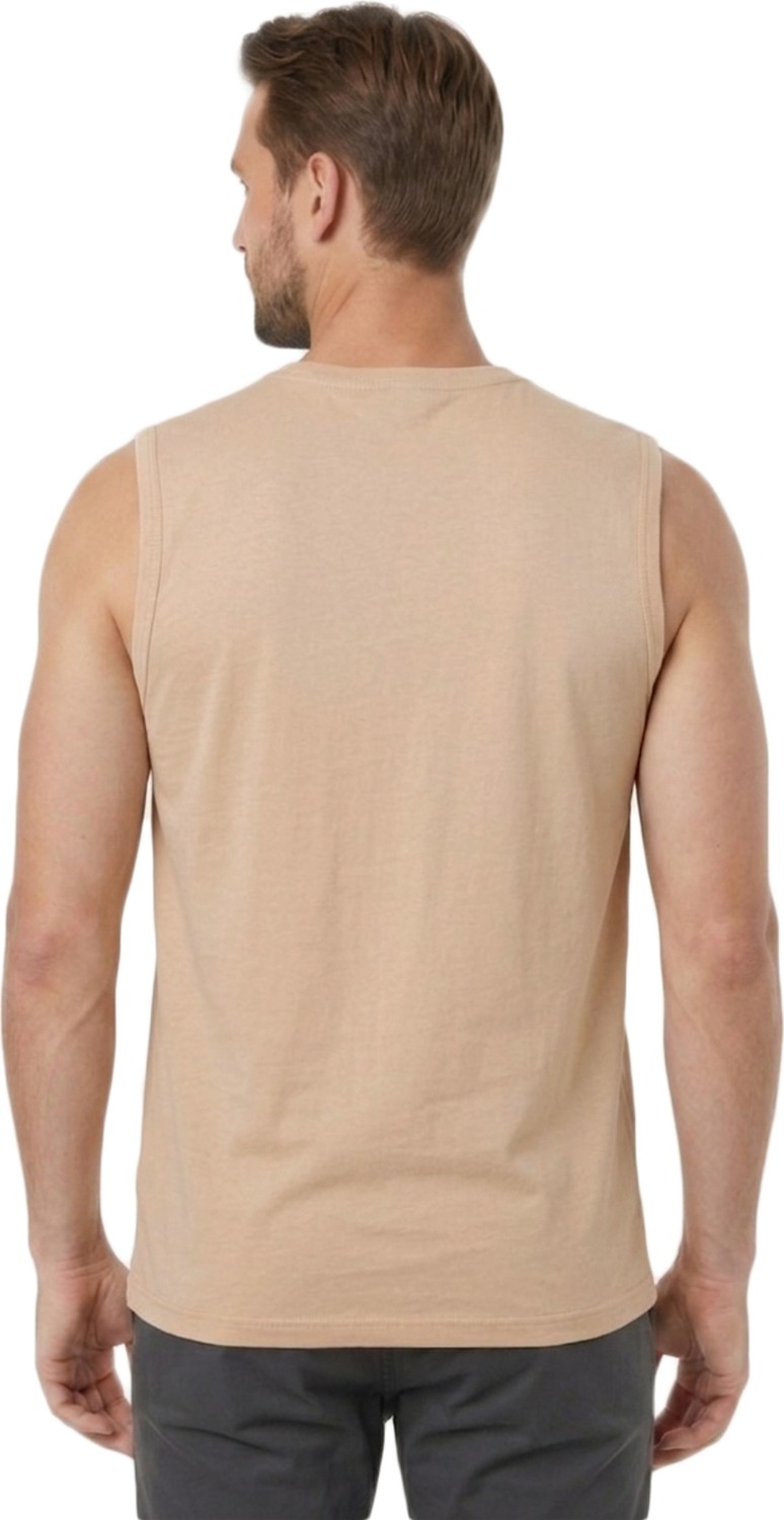 Özkan Underwear Özkan 12472 Erkek Premium Kumaş Pamuklu Modal Nefes Alabilir Rahat Bisiklet Yaka Sıfır Kol T-Shirt görsel 2