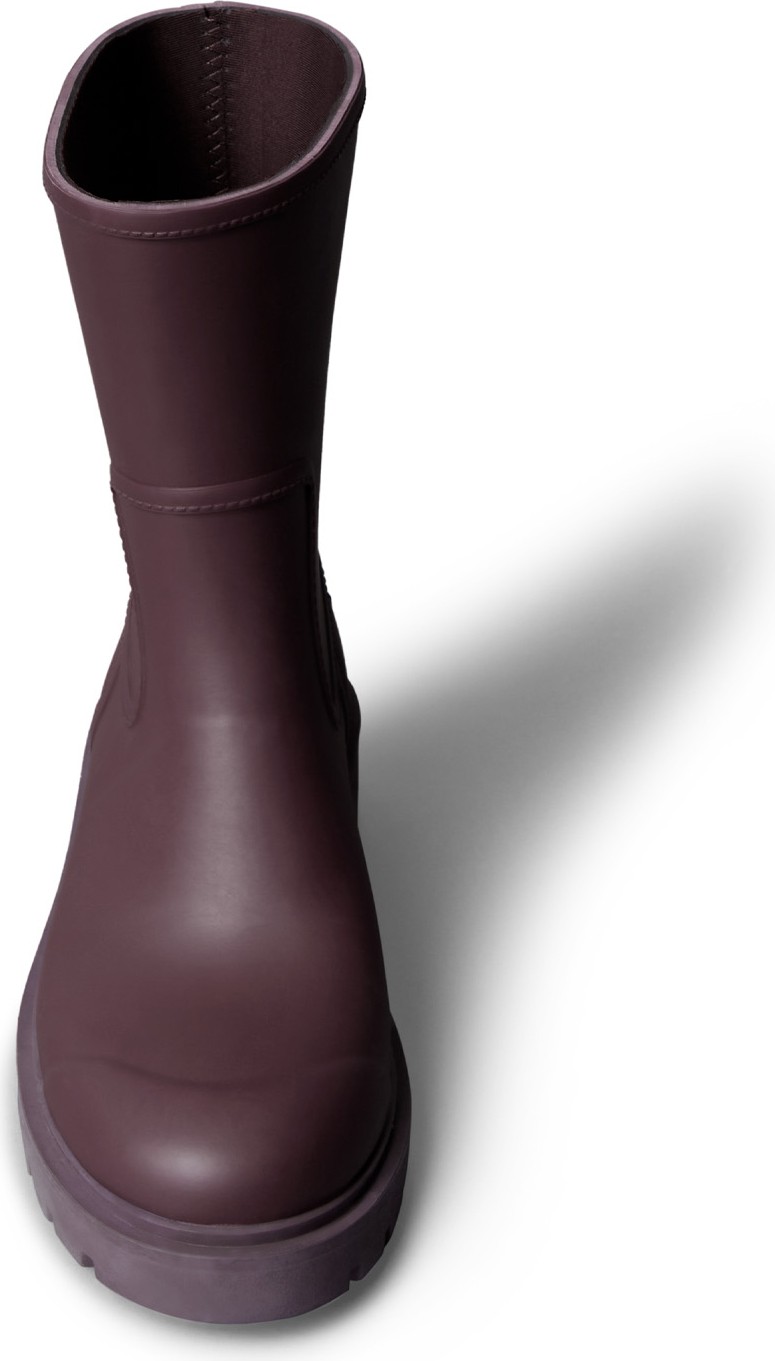Calvin Klein Bordo Kadın Bot YW0YW02004VH2 Kısa Topuklu Rahat Yürüyüş İçin Şık Tasarım görsel 3