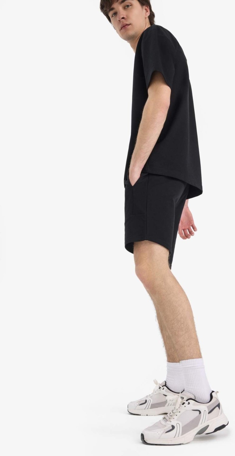 DeFacto Slim Fit Dar Paça Basic Şort B8674AX25SP görsel 8