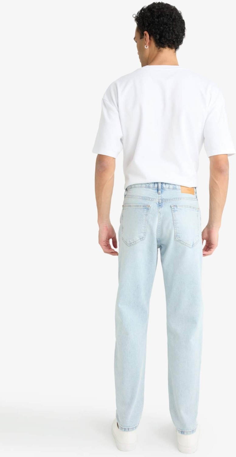 DeFacto Slim Tapered Fit Normal Bel Daralan Paça Jean Pantolon F2324AX25AU görsel 7