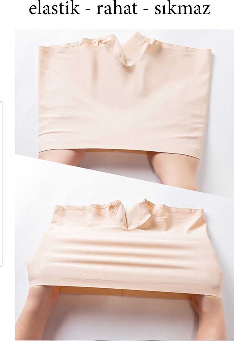 Kuzgun Ticaret 2 Adet Kadın Dikişsiz Görünmez Iz Yapmaz Mini Şort Boxer Siyah görsel 5