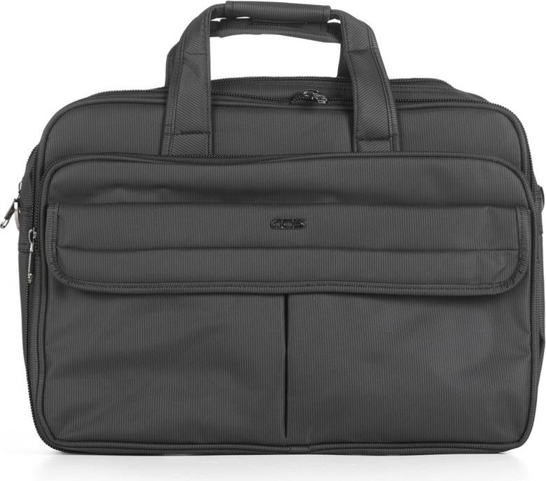 Ççs 71242 Siyah Kumaş Laptop Bölmeli Evrak Çantası görsel 8