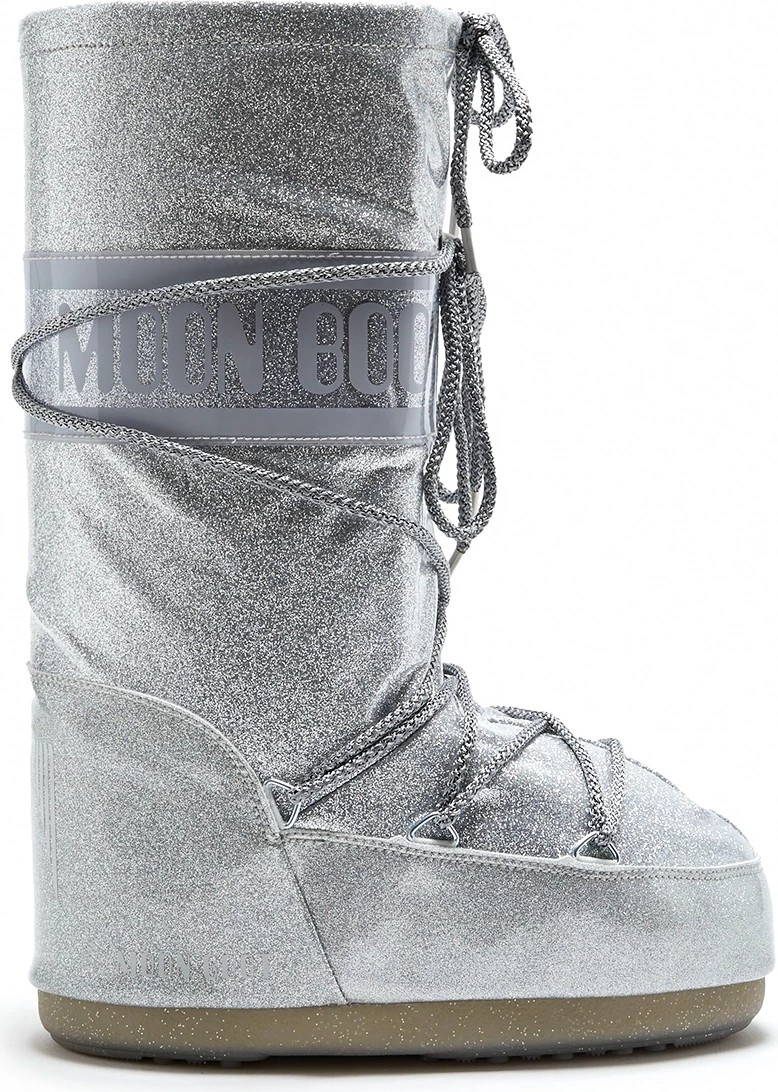 Moon Boot Icon Glıtter Silver Kadın Kar Botu 14028500-002