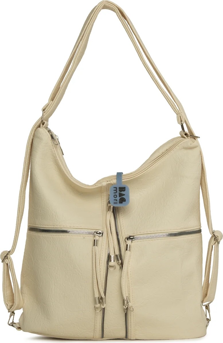 Bagmori Siyah Yumuşak Dokulu Elcik Detaylı Askılı ve Sırt Salaş Çanta görsel 5