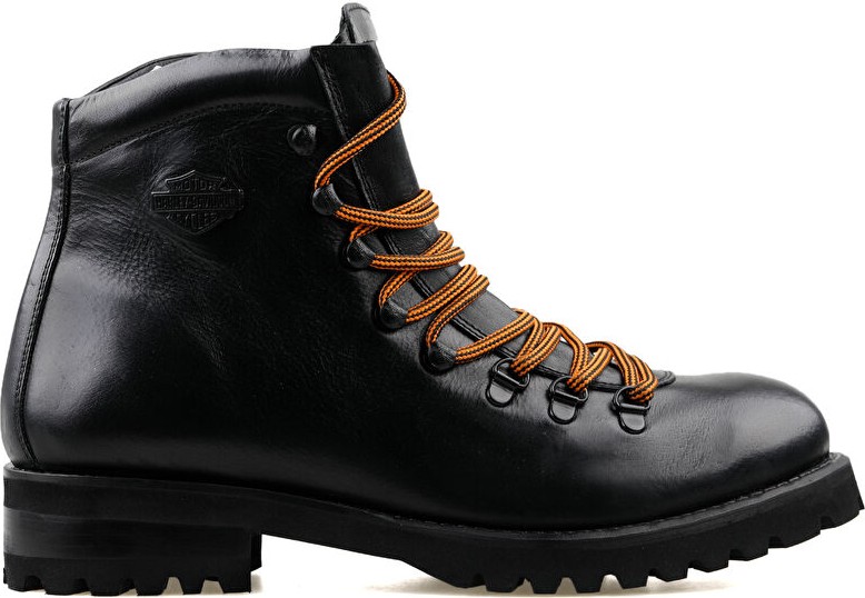 Harley Davidson 026M100060 Notley Black Deri Erkek Günlük Bot 026M100060