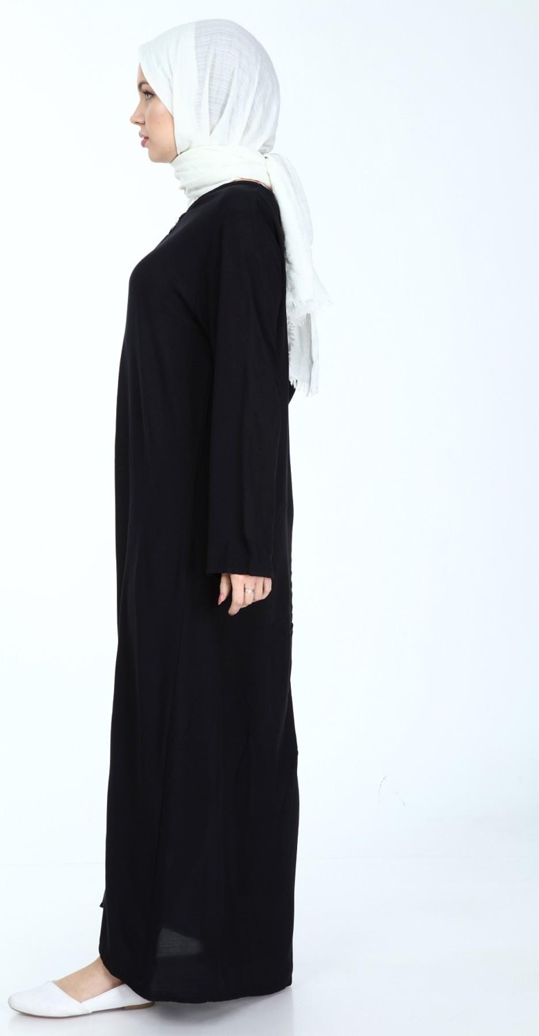 Likapa Fermuarlı Viskon Namaz Elbisesi görsel 2