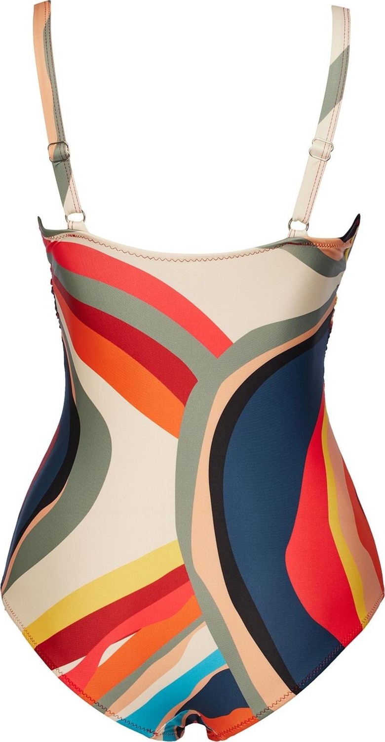 Sailor Moda Pareolu Kalın Askılı Mayo görsel 3