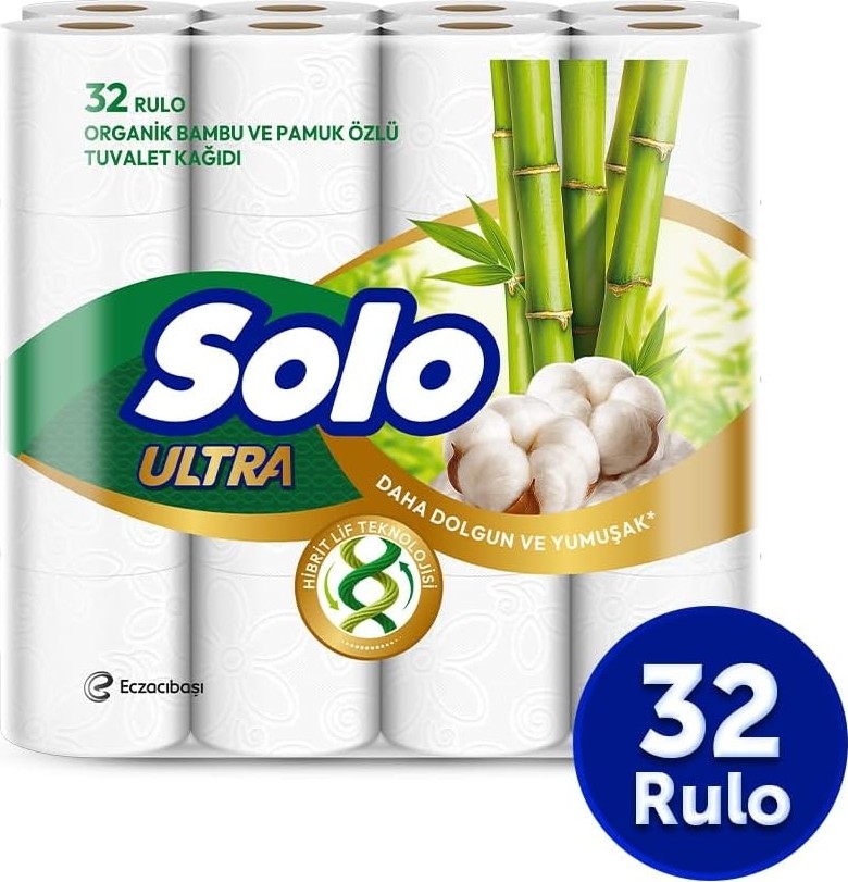 TeknoKapsül Solo Ultra Tuvalet Kağıdı 32'li