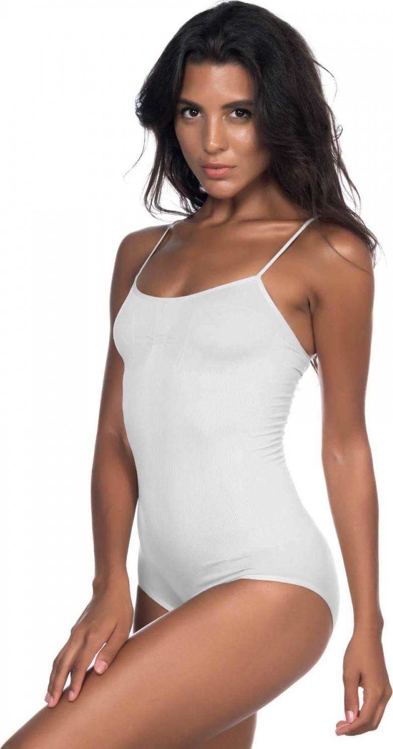 Pileli Store Beyaz 1923 Soft Ip Askılı Çıtçıtlı Body görsel 2