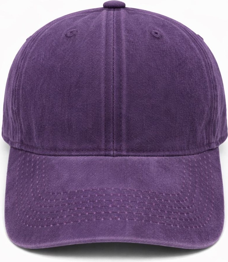 Aydın Şapkacınız Unisex Yıkanmış Eskitme Şapka %100 Pamuk Ayarlanabilir Vintage Baseball Cap