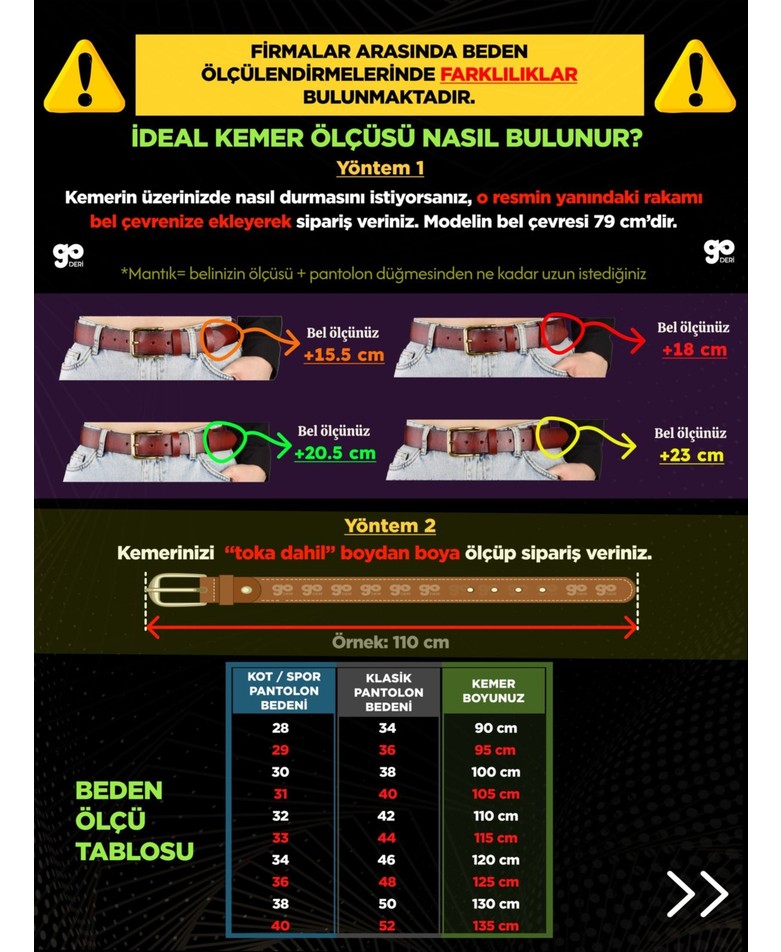 GoDeri %100 Hakiki Deri, Gold Renk Tokalı 2 cm Koyu Kahverengi Kadın Kemeri; Elbise, Pantolon Kemeri_gözov görsel 5
