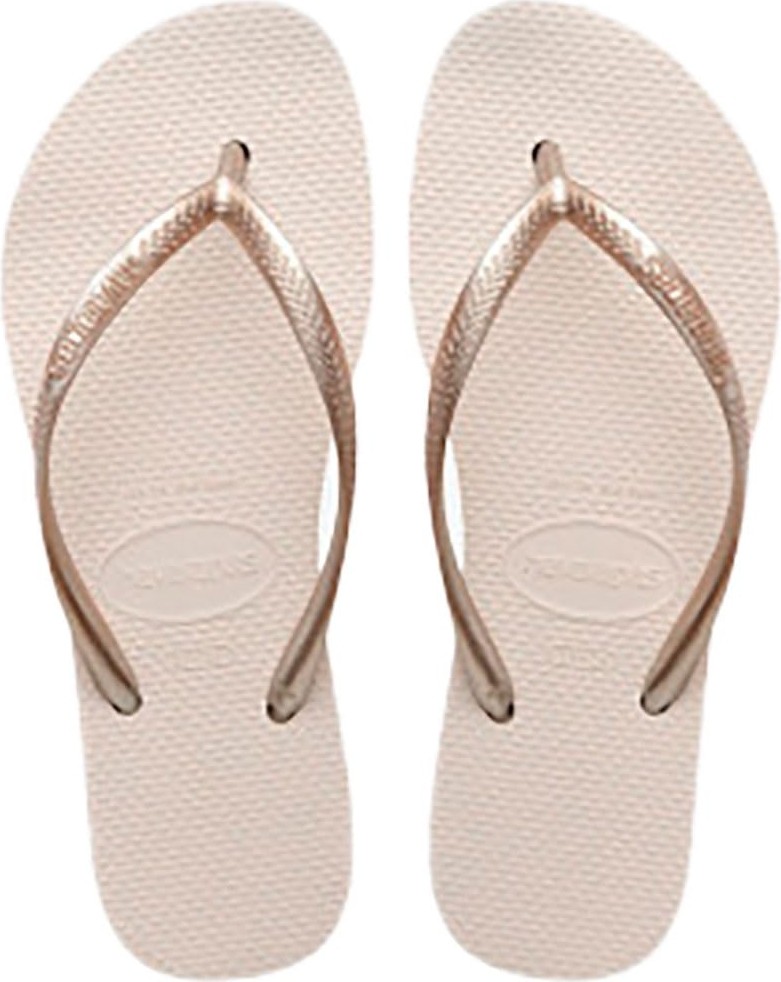 Die Grup Havaianas Slim Flatform Kadın Bej Terlik Sandalet, 39-40 Beden
