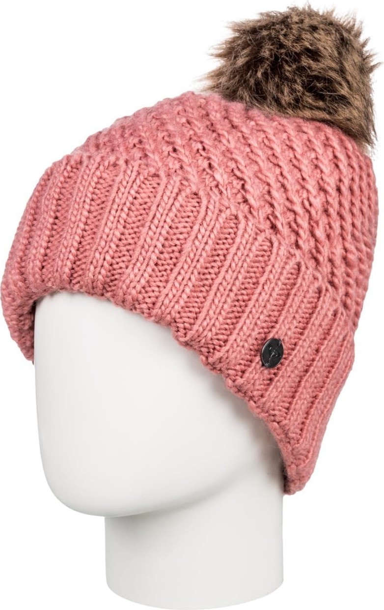 Aesco Roxy Kadın ERJHA04162 Blizzard Beanie Dusty Rose Bere, Pembe, 1sz görsel 2