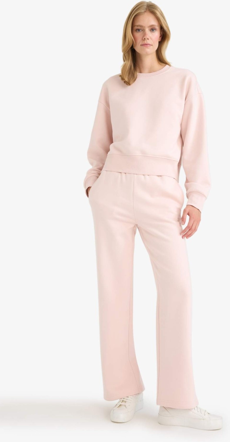 DeFacto Straight Fit Basic Cepli Yüksek Bel Eşofman Altı B8571AX25AU görsel 7