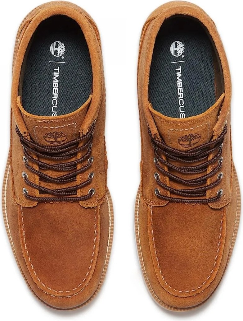 Timberland TB0A6CEP Britton Mills Mid Lace Up Chukka Boot Camel Erkek Bot görsel 3