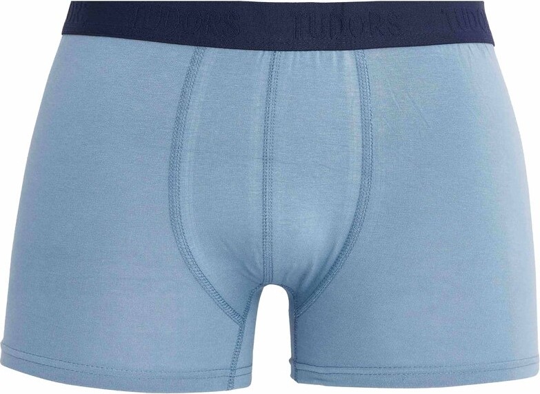 Tudors Erkek 6'lı Pamuklu Likralı Esnek Kumaş Premium Seri Boxer görsel 2