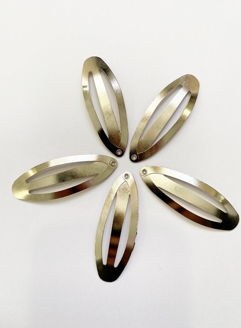 Sungur's Store 15 Adet Metal Çıt Çıt Toka 6 cm Mudanis görsel 2